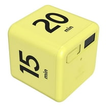 kjfeif Study Timer Cube Timer Pomodoro Timer Productivity Cube for Time Management and Countdown Settings with Sensor Flip Timer for Studying Cooking (15 20 30 60 Minu