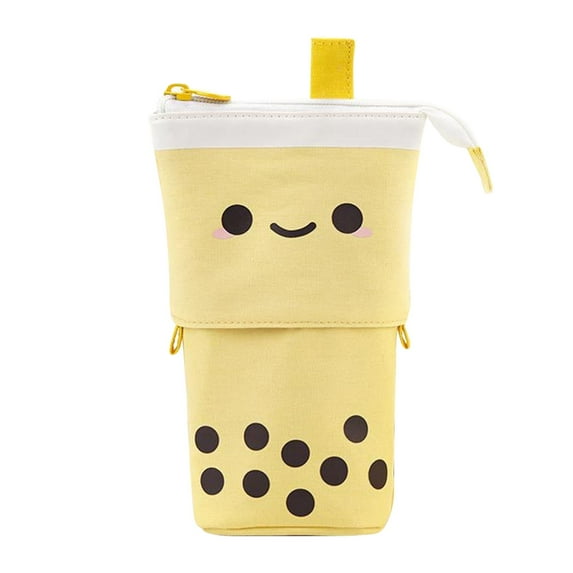 kjfeif Telescopic Pencil Bag Pen Holder Pop Up Stationery Case, Stand-up Retractable Transformer Bag Standing Organizer, Great for Christmas Holiday New Year Office Bag 