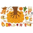 thumbnail image 1 of kjfeif Thanksgiving Stickers Cute Thanksgiving Vinyl Stickers for Water Bottles Envelopes Scrapbooking Crafts Funny Fall Hoilday Stickers for Kids Teens Adults, 1 of 6