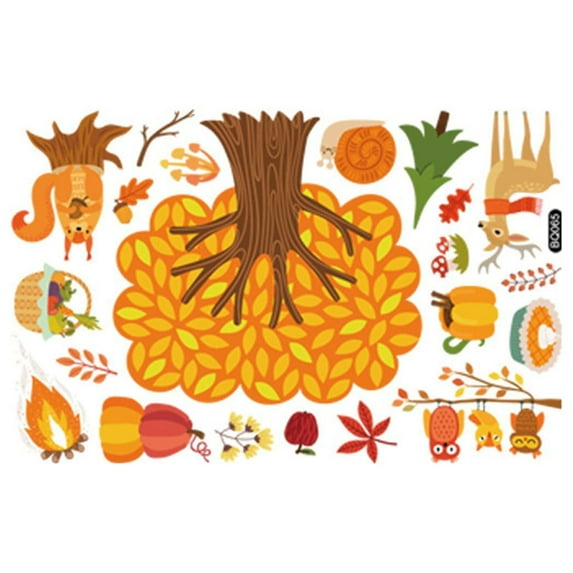 kjfeif Thanksgiving Stickers Cute Thanksgiving Vinyl Stickers for Water Bottles Envelopes Scrapbooking Crafts Funny Fall Hoilday Stickers for Kids Teens Adults