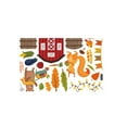 thumbnail image 1 of kjfeif Thanksgiving Stickers Cute Thanksgiving Vinyl Stickers for Water Bottles Envelopes Scrapbooking Crafts Funny Fall Hoilday Stickers for Kids Teens Adults, 1 of 6
