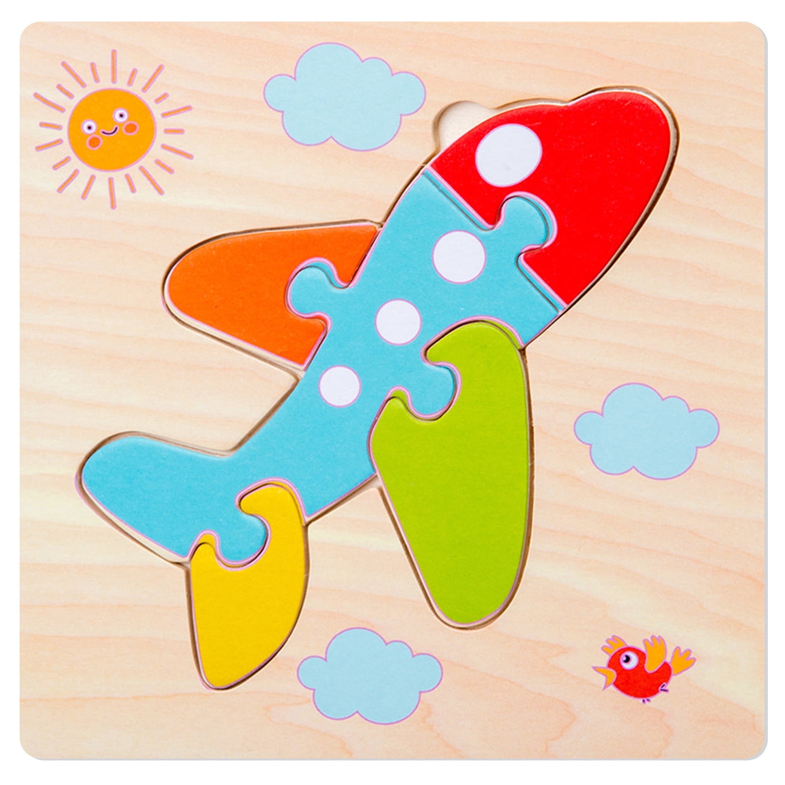 kjfeif 2025 New Wooden Toddler Puzzles Gifts Toys for 1 2 3 Years Old ...