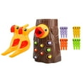kjfeif Toy Worm Toy Bird Feeding Game Bird Feeding Game Cultivate