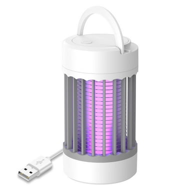 kjfeif USB Rechargeable LED Mosquito Killing Lamp Indoor and Outdoor Usb Electric Shock Purple Light Catalyst Mosquito Repellent Mosquito Trap Night Light
