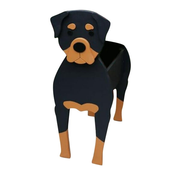 kjfeif Unique Design Garden Flower Pot | Cute Animal Planters Flower Pot Dog Planter Storage Containers Dog Planters Garden Pet Dog Storage Pots Decorative Ornaments Animal Shaped