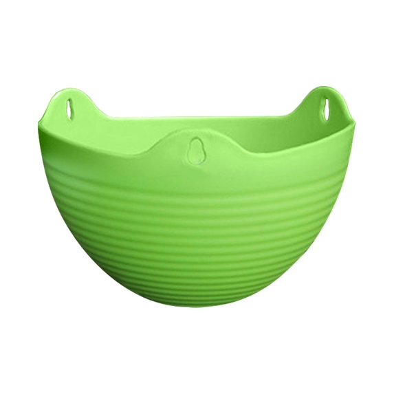 kjfeif Unique Design Plastic Hanging Basket Flowerpot , Hanging Wall-mounted with Hanging Chain , Boho Flower Plant Pots for Indoor and Outdoor Gardening