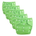 thumbnail image 1 of kjfeif Washable Baby Diaper Premium Cloth Diaper Reusable, Adjustable Size, Waterproof, Pocket Cloth Diaper Nappie (Pack of 5), 1 of 5