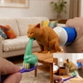 thumbnail image 1 of kkbbma under $5 2Pcs Pet Toothpaste Dispenser, Funny Pet Toothpaste Dispenser,Cute Animal Figurine Dispenser,Novelty Bathroom Decor,Simulated Toothpaste Prop,Playful Home Ornament, 1 of 9