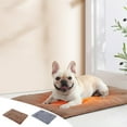 thumbnail image 1 of kkbbma under $5 2Pcs Pet Warming Pad, Self Warming Pet Bed Mat, Thermal Dog Bed for Cats Dogs, Heated Pet Pad for Indoor Pets, Soft Pet Mat for Crate, Washable Pet Warming Pad for Winter, 1 of 9