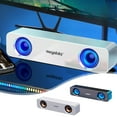 thumbnail image 1 of kkbbma under $5 2Pcs Surround Sound Bar Speakers, Surround Sound Bar Computer Speakers, Wired Stereo Subwoofer Mini Speaker, USB Powered Desktop Speakers, Enhanced Bass PC Speakers, 1 of 9