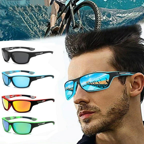 kkbbma under $5 4Pcs Sports Sunglasses, Outdoor Cycling Sunglasses, Sports Sunglasses, Fashionable Windproof Glasses, UV Protection Sunglasses, Cycling Sports Eyewear, Outdoor Activity Glasses