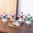 thumbnail image 1 of kkbbma under $5 5Pcs Crystal Angel Figurine, Crystal Angel Figurine Collectible Glass Art, Heart Shaped Angel Statue Gift for Women, Optical Grade Crystal Desk Decor, Christmas Home Decor Ornament, 1 of 9