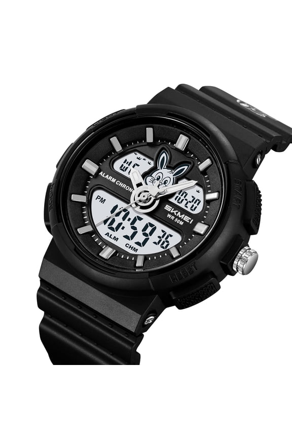 under $5 Digital Watch, Mens Digital LED Watch,Waterproof Sport Watch with Alarm Stopwatch,Backlight Military Watch forBoys,Teen Casual Electronic Watch,Rabbit Dial Fashion Watch