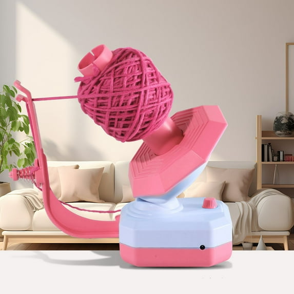 kkbbma under $5 Electric Yarn Winder, Electric Yarn Winder, USB Powered Yarn Ball Winder, Knitting Crochet Yarn Winder, Yarn Organizer Tool, Portable Yarn Winding Machine, Craft Yarn Ball Maker