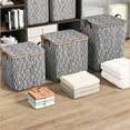 thumbnail image 1 of kkbbma under $5 Heavy Duty Large Storage Bags, Clothes Storage Bins with Zipper Closet Organizers Storage Containers Durable Thick Fabric For Bedding,Clothing, Blanket, Pillows and Toys, 1 of 9