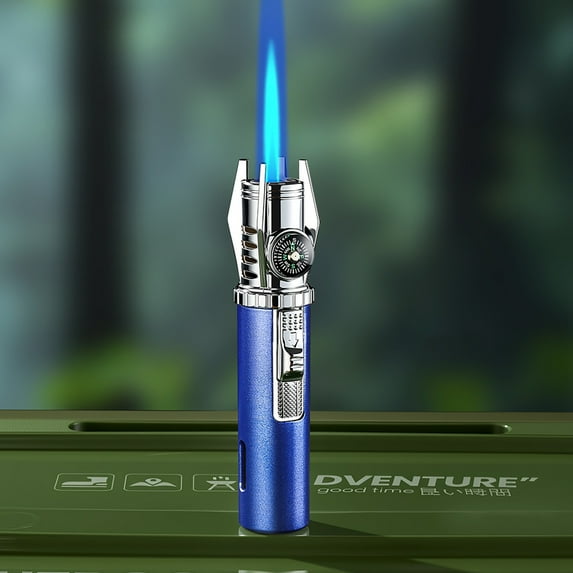 kkbbma Under $5 Mini Torch Lighter,Gas Stove Igniter,Portable Kitchen Lighter,Refillable Torch Lighter,Windproof Lighter For Stove,Culinary Torch Lighter,Compact Butane Lighter