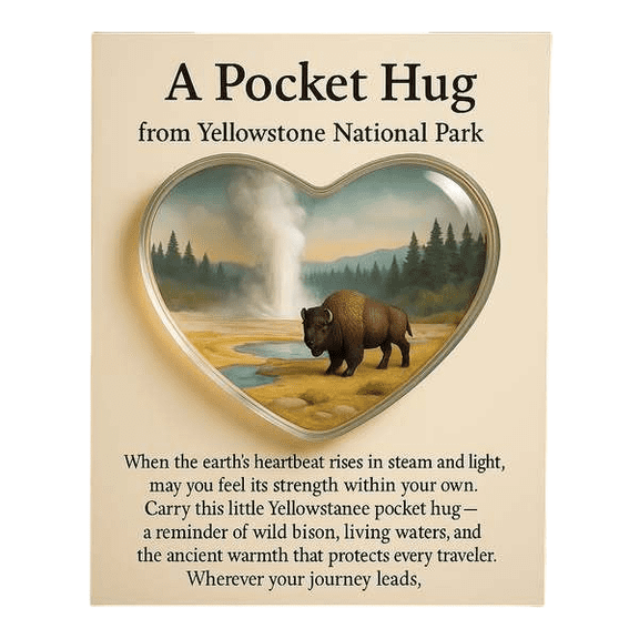 kkbbma under $5 Pocket Hug Park Decoration, Pocket Hug Nature Park Decor Themed Ornament, Outdoor Inspired Gift Garden Home Accent, Rustic Style Decoration for Patio Living Room