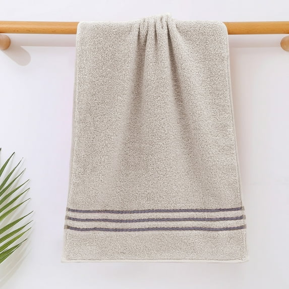 kkbbma under $5 Thick Cotton Towel, Thick Cotton Bath Towel, Super Absorbent Face Towel, Soft Bath Sheet, Quick Dry Bath Towel, Home Bathroom Towel, Men Women Shower Towel, Multicolor, 75x34cm