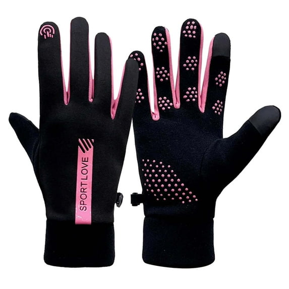 kkbbma under $5 Touchscreen Winter Gloves, Winter Touchscreen Gloves, Skiing Snow Waterproof Insulated Gloves, Outdoor Sports Cold Weather Gloves, Reflective Anti-Slip Grip, Men Women Thermal Gloves