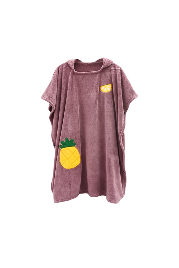 under $5 Wearable Bath Towel, Wearable Hooded Bath Towel,Adult Bath Robe Towel,Coral Fleece Bath Wrap,Soft Absorbent Bathrobe,Women's Spa Robe,Quick Dry Bath Towel,Post Shower Robe