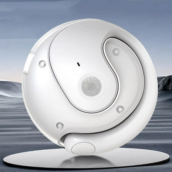 kkbbma under $5 Ear Buds Open Ear Headphones - Small Coconuts Ball Bluetooth Headphones Open Ear Sports Headphones Noise Reduction And Long Endurances