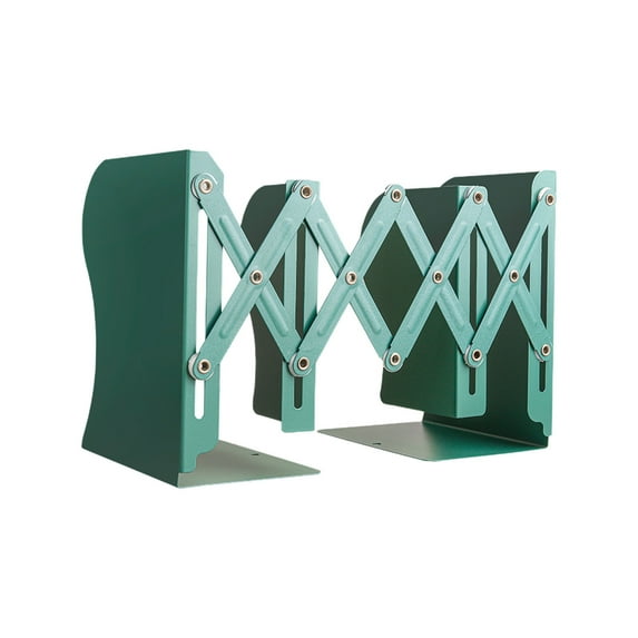 kkbbma Under $10 Adjustable Bookend, Metal Book Ends for Heavy Book, Desk Magazine File Organizer Holder, Desk Organizer and Accessories for Office, Books, Papers