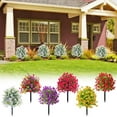thumbnail image 1 of kkbbma under $5 Artificial Boxwood Topiary Ball Trees with Ground Spike, UV Resistant Faux Greenery Shrubs Outdoor, Fake Plants Flowers Brush for Indoor Front Porch Garden Spring Decor, 1 of 9