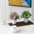 thumbnail image 1 of kkbbma under $5 Artificial Flowers Faux Silk Flowers Artificial Plants & Flowers in Vase Small Potted Plant Fake Flower with Pot Arrangement Home Decor Office Bathroom Shelf Desk Decoration, 1 of 9
