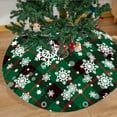thumbnail image 1 of kkbbma Under $5 Christmas Tree Skirt - 48 Inch Tree Skirts Christmas Decorations, Large Christmas Tree Skirts Xmas Decorations Winter New Year Holiday Party Decor Indoor Outdoor, 1 of 6