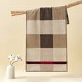 thumbnail image 1 of kkbbma under $5 Cotton Bath Towel, Large Plaid Bath Towels, Ultra Absorbant Compact Quick Dry & Lightweight Towel, Ideal for Gym Travel Camp Pool, 1 of 6