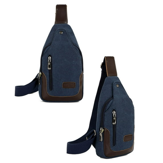 kkbbma under $5 Crossbody Sling Bags For Women Men, Travel Small Chest Bag Casual Sling Bag Waist Pack Cross Body Bag Shoulder Bag Multipurpose Fanny Packs Daypack