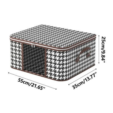 kkbbma Clearance Under $5 Large Clothes Storage Bins, Sturdy Closet Organizers and Storage Bin, Fabric Visible Storage Box for Organizing Clothing,Jeans,Sheets