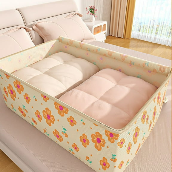 kkbbma Under $5 Large Moving Boxes and with Zippers & Handles Moving Supplies, Heavy Duty Totes for Storage Bags for Space Saving, Moving and Storing