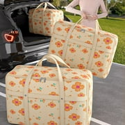 kkbbma Under $5 Large Moving Boxes and with Zippers & Handles Moving Supplies, Heavy Duty Totes for Storage Bags for Space Saving, Moving and Storing