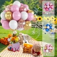 thumbnail image 1 of kkbbma under $5 Metallic Balloon, 30Pcs Chrome Latex Balloons Baby Pink Balloon and Dark Magenta Pink Balloons for Birthday Baby Shower Princess Party Decorations, 1 of 9