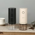 thumbnail image 1 of kkbbma under $5 Portable Electric Coffee Grinder with Adjustable Grind Settings, Rechargeable Portable Coffee Grinder,For Home, Office & Travel Use, 1 of 9