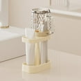 thumbnail image 1 of kkbbma under $5 Toothbrush Holder for Bathrooms with Cup, Toothbrush Organizer for Bathroom Countertop, Toothbrush Holder Toothbrush Storage for Shower, 1 of 6