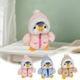 thumbnail image 1 of kkbbma Toys under $5 Plush Penguin Stuffed Animal - Cute Penguin Plush Toy with Fuzzy Fleece Jacket and Hat, 1 of 9