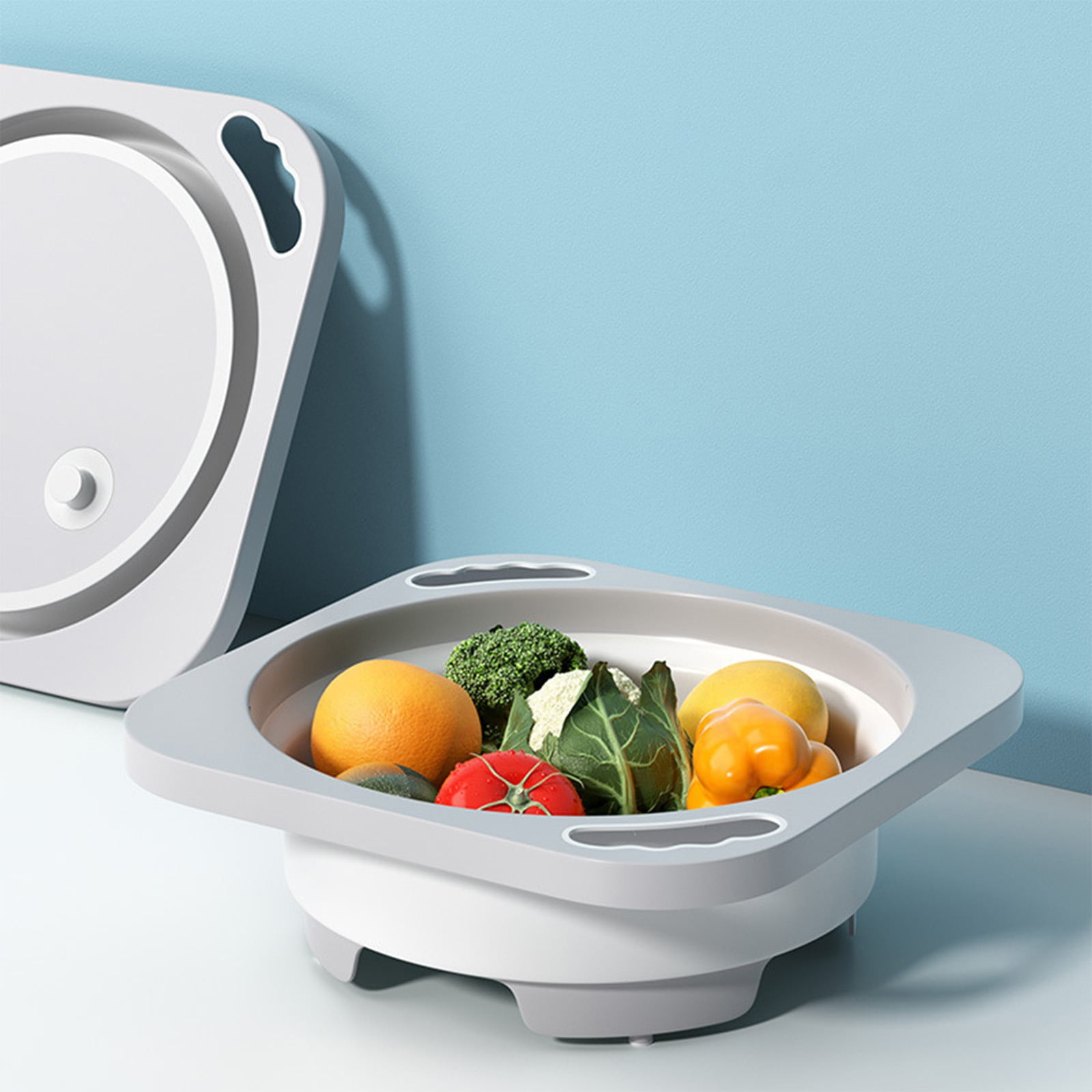 kkbbma Clearance under 5 Lavabo plegable Lavabo plegable Tabla de