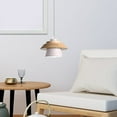 thumbnail image 1 of kkbbma under $5 Pendant Light,Solid Wood Ceiling Hanging Lamp,Modern Pendant Lighting for Kitchen Island Dining Room Coffee Bar, 1 of 7