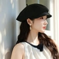thumbnail image 1 of kkbbma under $5 Womens Mesh Newsboy Cap Summer Beret Cap Cabbie Gatsby Hat Lightweight Visor Cap, 1 of 6
