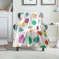 thumbnail image 1 of kkbbma Easter under $5 Bunny Blankets Easter Throw Blanket, Cute Bunny Egg Flannel Blanket for Bedroom Living Rooms Couch Sofa Bed Decorations, 1 of 6