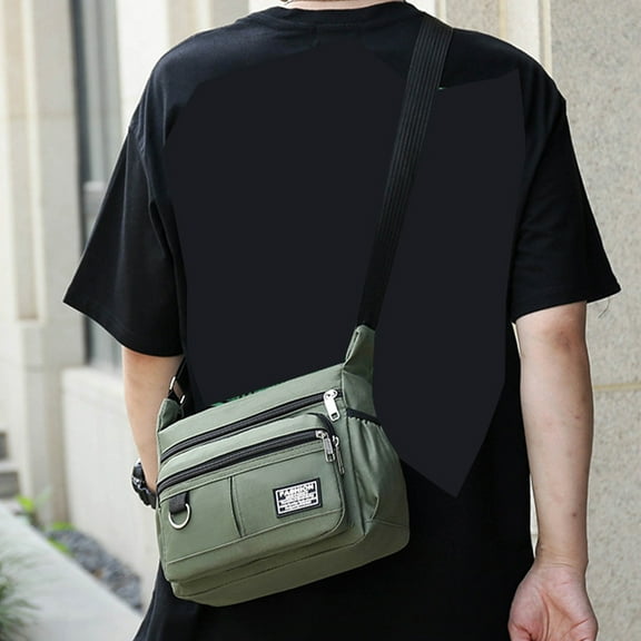 kkbbma under $5 Sling Bags Chest Shoulder Backpacks, Casual Daypack Waterproof Crossbody Backpack Messenger Bag Travel Outdoor