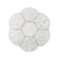 thumbnail image 1 of kkbbma Half Pearl Flat Back Pearls For DIY Jewelry Making, 2800 Pcs Assorted Sizes 2mm 4mm 6mm 8mm 10mm Plastic Beads, Craft Pearls For Nail Art Fashion Accessories Decor, 1 of 1