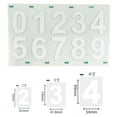 thumbnail image 1 of kkbbma License Plate Sticker 3-Pack, Reflective Invisible Nanofilm License Number Sticker, Digital Vanish Plates for Car Registration, Legal License Plate Cover, License Plate Film for Vehicle, 1 of 2