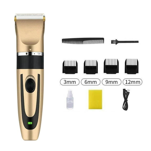 kkbbma Summer Hair Clippers Electric Wireless Rechargeable USB Cordless Hair Trimmer for Men Women, Professional Titanium T-Blade Beard Trimmer Body Groomer for Adult Little One Child, Haircut Kit