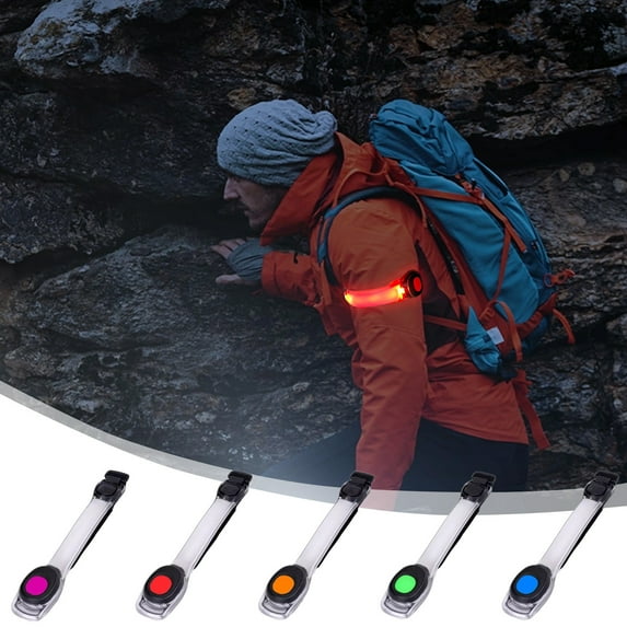 kkbbma Summer Savings Clearance under $5 LED Armband, High Visibility Reflective Running Gear for Night Safety, Light Up Armbands for Night Walking, Cycling, Running Gift for Women Men