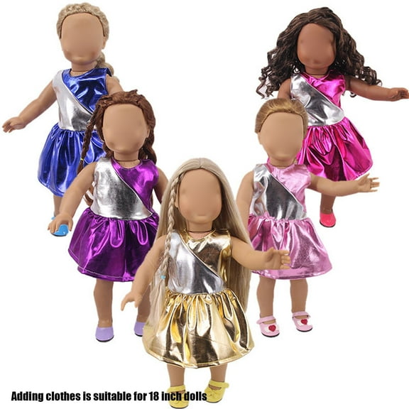 kkbbma Toys under $5 18 inch Dolls Clothes, Doll Clothing Outfits Dress for 18 Inch Dolls