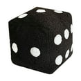thumbnail image 1 of kkbbma Toys under $5 Creative Funny Simulation Dice Plush Pillow, Cubic Cube Plush Pendant Dolls Stuffed Soft Sofa Back Cushion Creative Home Decor, 1 of 8