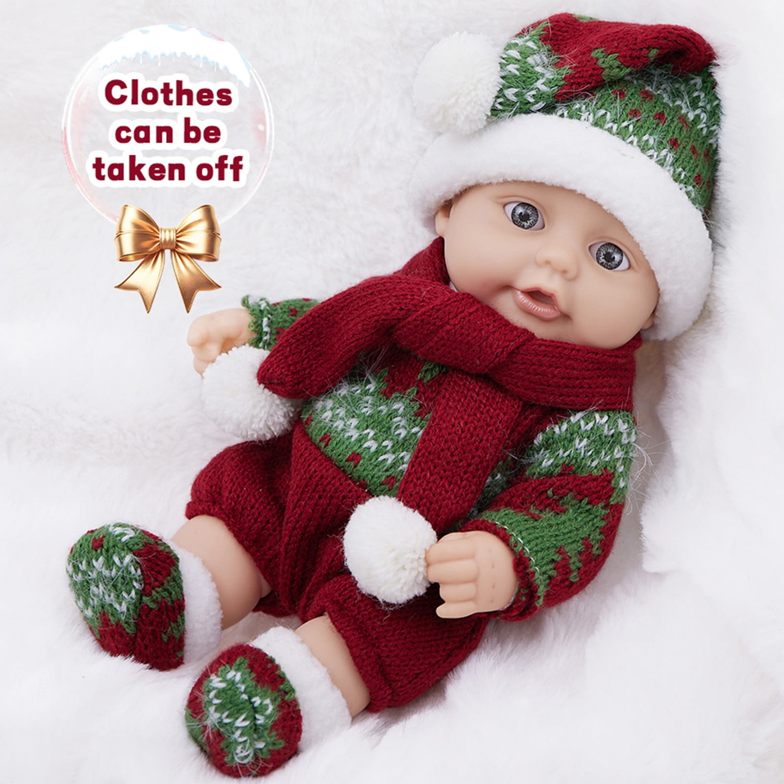 kkbbma Toys under 5 Reborn Baby Dolls esmele Muñeca 8 pulgadas